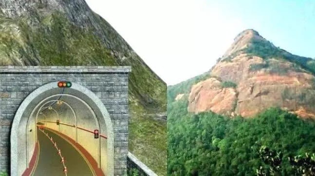 വയനാട് തുരങ്കപാത: മലതുരക്കാന് വമ്പന് യന്ത്രങ്ങളെത്തി; നിര്മാണം ഈ മാസം അവസാനം തുടങ്ങും