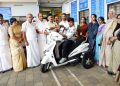 കല്‍പ്പറ്റ ബ്ലോക്ക് പഞ്ചായത്തില്‍ ഭിന്നശേഷിക്കാര്‍ക്ക് സൈഡ് വീല്‍ സ്‌കൂട്ടര്‍ വിതരണം
