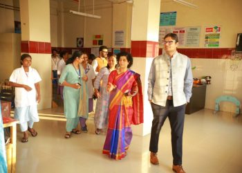 എന്‍എച്ച്എം ദേശീയ മിഷന്‍ ഡയറക്ടര്‍ വയനാട് സന്ദര്‍ശിച്ചു