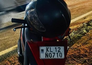 വാഹനാപകടത്തിൽ സ്കൂട്ടർ യാത്രികന് പരിക്ക്