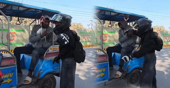 ബൈക്ക് ഓടിച്ച യുവതിയോട് അശ്ലീല ആംഗ്യം കാണിച്ചു; യുവാവിനെ തടഞ്ഞു നിർത്തി കരണത്തടിച്ചു