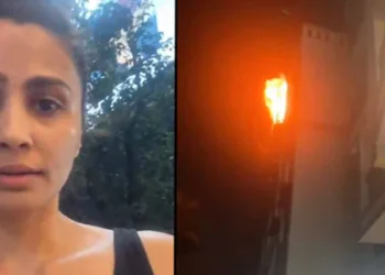 ‘തിരഞ്ഞെടുപ്പു പ്രചാരണത്തിൽ പൊട്ടിച്ച പടക്കം വീണ് ഫ്ലാറ്റിന് തീപിടിച്ചു, പ്രവർത്തകർ മുങ്ങി’; ഗുരുതര ആരോപണവുമായി നടി