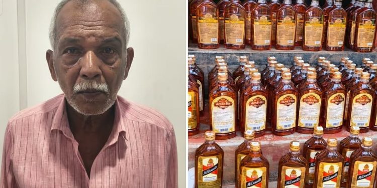 ഡ്രൈ ഡേയിലും കൈയില്‍ സാധനം കിട്ടും; എഴുപത്തിയഞ്ചുകാരന്‍ എക്സൈസ് പിടിയില്‍