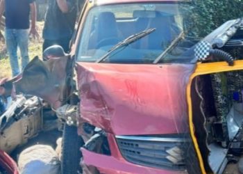 ബീനാച്ചിയിൽ  വാഹനാപകടം; നാലുപേർക്ക് പരിക്കേറ്റു