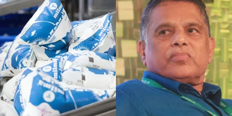 മിൽമ പാലിൽ മുഴുവൻ പാൽപ്പൊടിയല്ല, ചെറിയ അളവിൽ മാത്രമാണ് ചേർക്കുന്നത് – മിൽമ ചെയർമാൻ കെ.എസ്.മണി