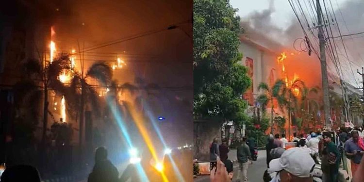 ജയലക്ഷ്മി സില്‍ക്‌സ് തീപിടിത്തം, കേസെടുത്ത് പൊലീസ്, 50 കോടിയുടെ നഷ്ടമെന്ന് മാനേജ്‌മെന്റ്