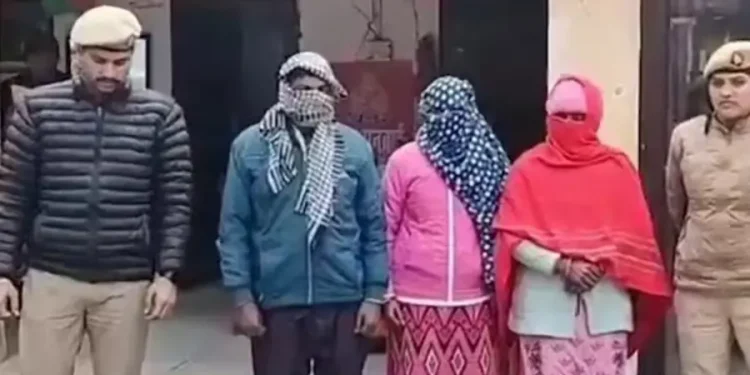 ചൂതുകളിച്ച് കാശ് കളഞ്ഞ ഭർത്താവിനെ കൊലപ്പെടുത്തി ഭാര്യ, മാതാപിതാക്കളുടെ സഹായത്തോടെ ആത്മഹത്യയാക്കി