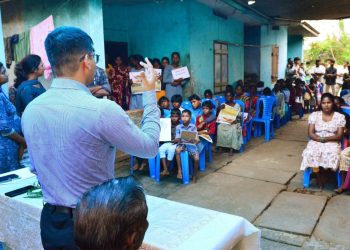 എന്റെ വോട്ട്, എന്റെ സന്ദേശം: കാവടം ഉന്നതിയില്‍ സ്വീപ് അവബോധ പരിപാടി നടത്തി