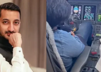 കോക്പിറ്റിൽ സുഖമായി ഉറങ്ങി വിമാന കമ്പനി ഉടമ; വിഡിയോ പങ്കുവച്ച് അജിത് പവാറിന്റെ മകൻ