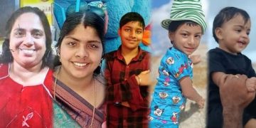 ഫാൻസി കൂളിങ്ഗ്ലാസുമായി പുതപ്പിച്ചു കിടത്തിയിരിക്കുന്ന രണ്ടു പിഞ്ചുശരീരങ്ങൾ; ഭർത്താവിന് അരികിലേക്ക് പോകുന്നുവെന്ന് അശ്വതി