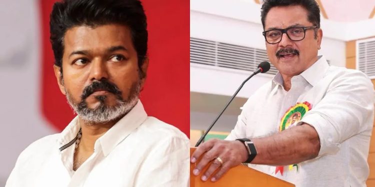 വിജയ്യെ ഒരു നേതാവായി കാണാനാകില്ല, വിമർശിക്കേണ്ടതിനെ വിമർശിക്കുകതന്നെ ചെയ്യും- ശരത്കുമാർ