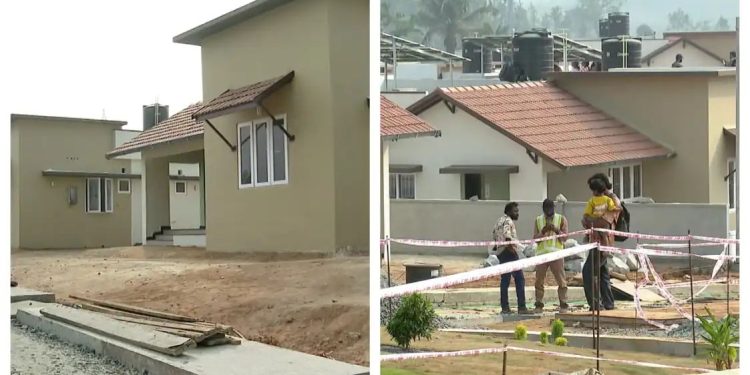 വയനാട് ദുരന്തബാധിതർക്കുള്ള ടൗൺഷിപ്പിന്റെ ഉദ്ഘാടനം കഴിഞ്ഞിട്ട് ഇന്ന് ഒരു മാസം, കൈമാറിയ 178 വീടുകൾ പോലും താമസ യോഗ്യമായില്ല