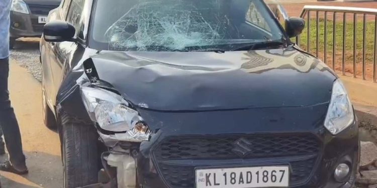 വാഹനാപകടം: 5 പേർക്ക് പരിക്ക്