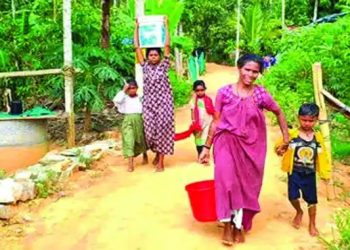 കുടിവെള്ളത്തിനായി നെട്ടോട്ടമോടി പച്ചിലക്കാട് പടിക്കംവയൽ ഉന്നതിയിലെ കുടുംബങ്ങൾ