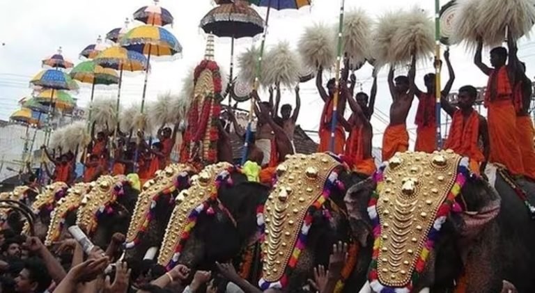തൃശൂർ പൂരത്തിന് വെടിക്കെട്ടില്ല; ആചാരങ്ങൾ മാത്രം, കുടമാറ്റം ലളിതമാക്കും