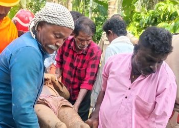 കിണർ നിർമ്മാണത്തിനിടെ അപകടം; ഒരാൾക്ക് പരിക്ക്