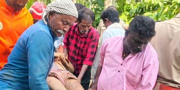 കിണർ നിർമ്മാണത്തിനിടെ അപകടം; ഒരാൾക്ക് പരിക്ക്