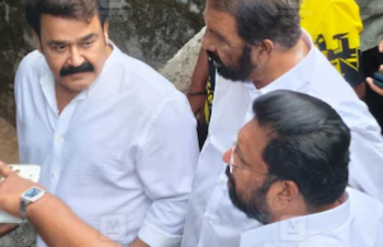 പോളിങ് തുടങ്ങി: ബൂത്തിന് മുന്നിൽ വോട്ടർമാരുടെ നീണ്ടനിര; വോട്ട് ചെയ്യാനെത്തി മോഹൻലാൽ