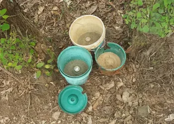 തിരഞ്ഞെടുപ്പ് ഫലപ്രഖ്യാനത്തിനു മുന്നോടിയായി പരിശോധന: സ്റ്റീൽ ബോംബുകളും നാടൻ ബോംബും കണ്ടെത്തി