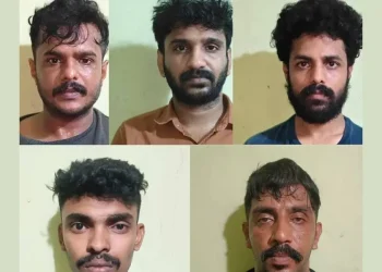 ചെരിപ്പ് കച്ചവടത്തിന്റെ മറവിൽ എംഡിഎംഎ വിൽപ്പന അഞ്ചുപേർ പിടിയിൽ,വിദ്യാർഥികൾക്കും വിൽപ്പന