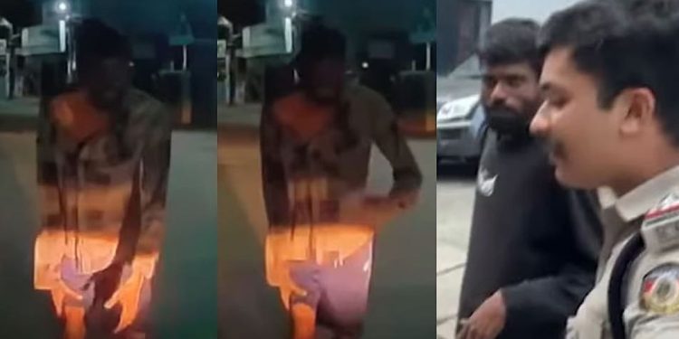 രാത്രിയില്‍ വാഹനങ്ങള്‍ തടഞ്ഞ് യാത്രക്കാരെ ഭയപ്പെടുത്തും; ഭീതി പടര്‍ത്തിയ യുവാവ് പിടിയില്‍