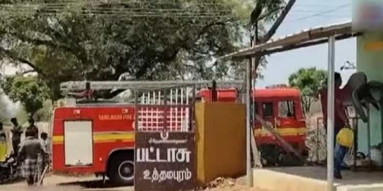 വീണ്ടും ദുരന്തം; കമ്പത്ത് പടക്കനിര്‍മ്മാണശാലയില്‍ സ്‌ഫോടനം, രണ്ടു മരണം