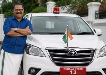 13-ാം നമ്പർ കാർ ചോദിച്ച് വാങ്ങി കെ.എം ഷാജി