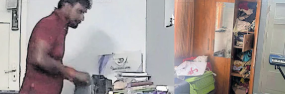 സിസിടിവി ദൃശ്യം വൈറലായി; മോഷ്ടിച്ച സ്വർണം കള്ളൻ തിരികെയെത്തിച്ചു, ഒപ്പം ഒരു കത്തും: ‘തെറ്റ്, മാപ്പാക്കണം’