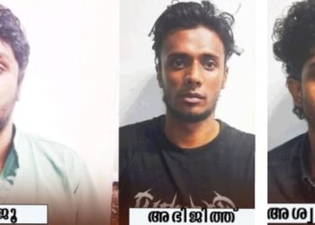 വനിതാ എസ്.ഐയെ അക്രമിച്ചു പരിക്കേല്പിച്ച സംഭവത്തിൽ കാപ്പ കേസ് പ്രതിയടക്കം മൂന്ന് പേർ പിടിയിൽ
