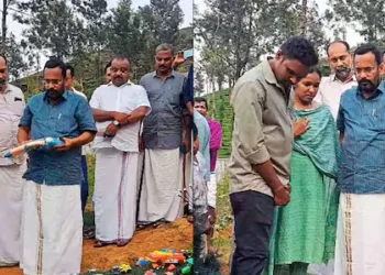 വാക്കു പാലിച്ചു; സയനയുടെ മക്കൾക്ക് അന്തിമോപചാരം അർപ്പിച്ച് കെ. രാജൻ