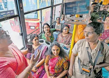 ബസിൽ ‘സൗജന്യയാത്ര’ പ്രതിഷേധം: വനിതാ കണ്ടക്ടർക്ക് നഷ്ടം 840 രൂപ