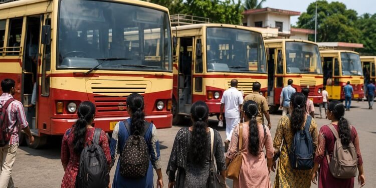 സൗജന്യ യാത്രയിൽ കൈപൊള്ളും; കെഎസ്ആർടിസിക്ക് പ്രതിമാസം 57 മുതൽ 112 കോടി രൂപ വരെ വരുമാന നഷ്ടമുണ്ടാകുമെന്ന് റിപ്പോർട്ട്