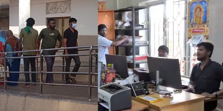 ടീ ഷര്ട്ടും മാസ്കും ധരിച്ച് എത്തിയപ്പോള് ആളെ മനസിലായില്ല; സ്പെഷല് ദര്ശനത്തിന് ദേവസ്വം മന്ത്രിയില് നിന്ന് കൈക്കൂലി വാങ്ങിയത് 4000 രൂപ