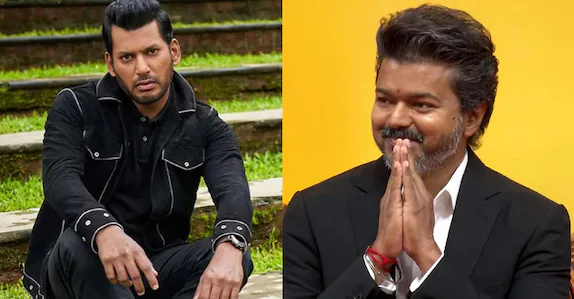 ‘തരംതാഴ്ത്തി പറയുകയല്ല, പ്രശ്നങ്ങൾ നേരിട്ടറിയുന്ന ഒരാൾ വരണം’; വിജയിന്റെ വകുപ്പ് വിഭജനത്തിനെതിരെ നടൻ വിശാൽ