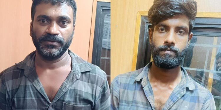 തൂഫാൻ:എം.ഡി.എം.എയുമായി യുവാക്കൾ അറസ്റ്റിൽ- ലോറിയിൽ കടത്താൻ ശ്രമിച്ച 6.480 ഗ്രാം എം.ഡി.എം.എ പിടിച്ചെടുത്തു