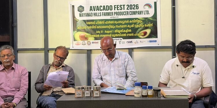 അവക്കോഡോ ഫെസ്റ്റ് ജൂലായ് 31 നും ആഗസ്റ്റ് ഒന്നിനും ബത്തേരിയിൽ